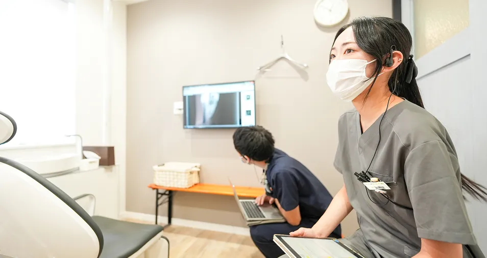診断結果や治療計画のご説明